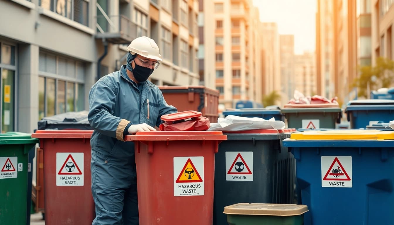 Efficient Sondermüll entsorgen privat durch Fachpersonal bei sicherer Abfallentsorgung.