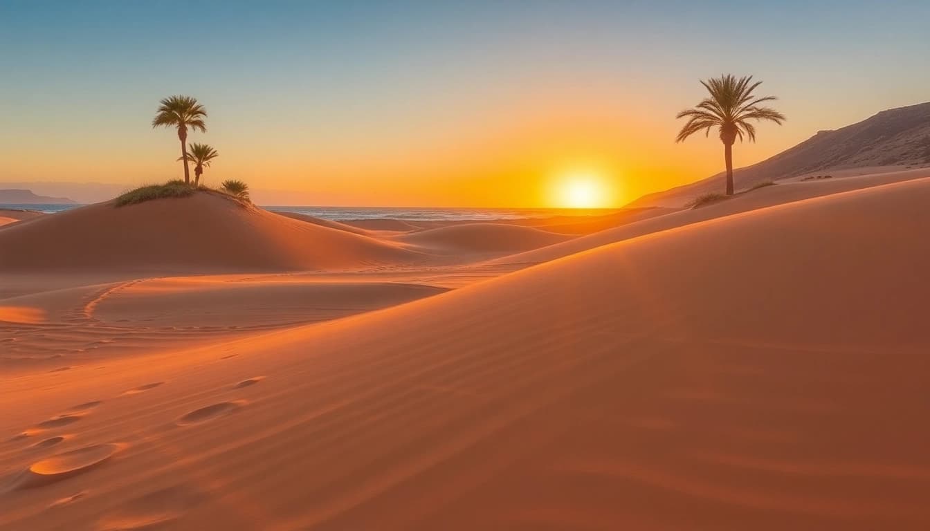 Genießen Sie die herrlichen Dünen von Corralejo, eine der besten Sehenswürdigkeiten Fuerteventura.
