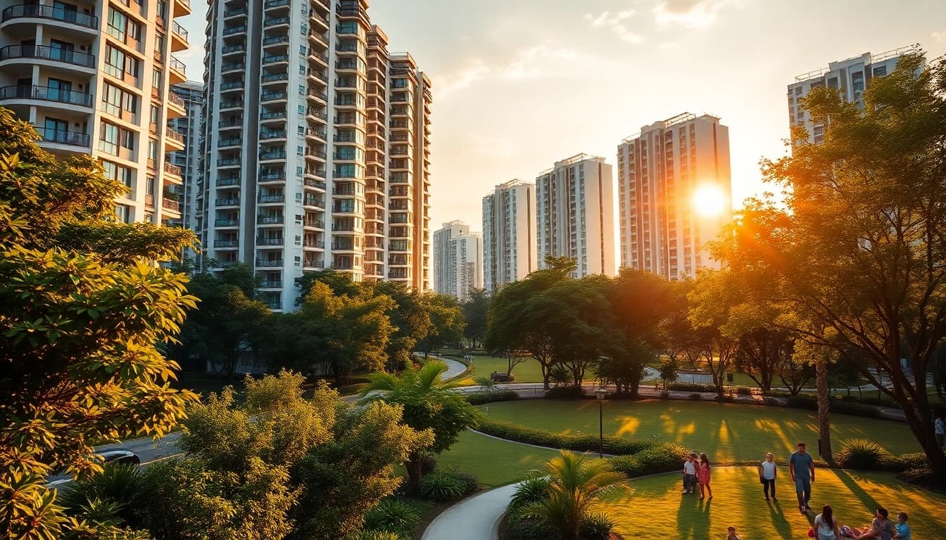 Explore vibrant residential life at tampines st 95 ec, showcasing modern architecture.