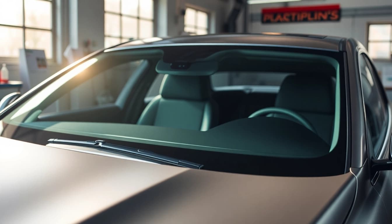 Schutzfolie für matte Autolacke fachmännisch aufgetragen und schützend für ein stilvolles Fahrzeug.