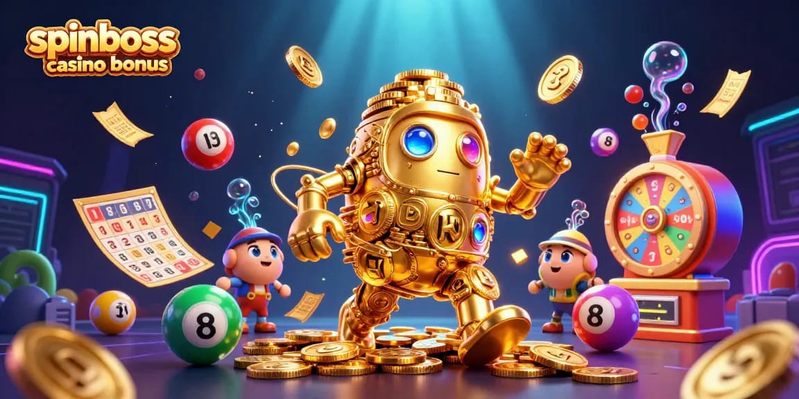 Spielen Sie mit dem SpinBoss Casino Bonus und gewinnen Sie bei aufregenden Spielautomaten.