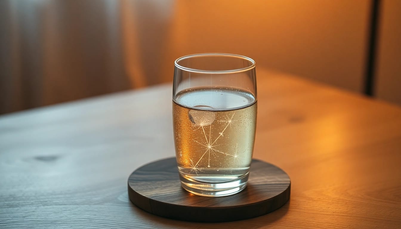 Kolloidales Silber in einer eleganten Flasche, die die natürliche Reinheit und Qualität betont.