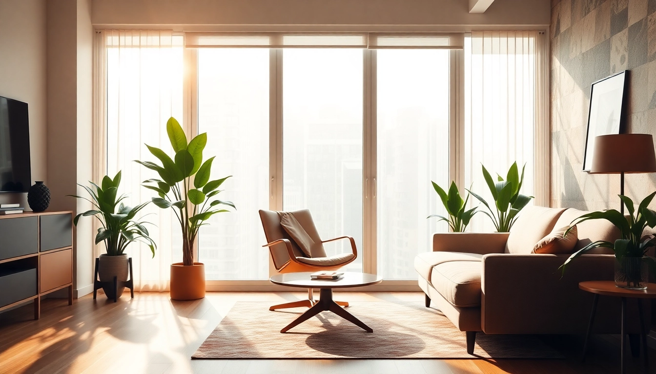 Refurbished Vitra chair set in a cozy, stylish interior with natural lighting.