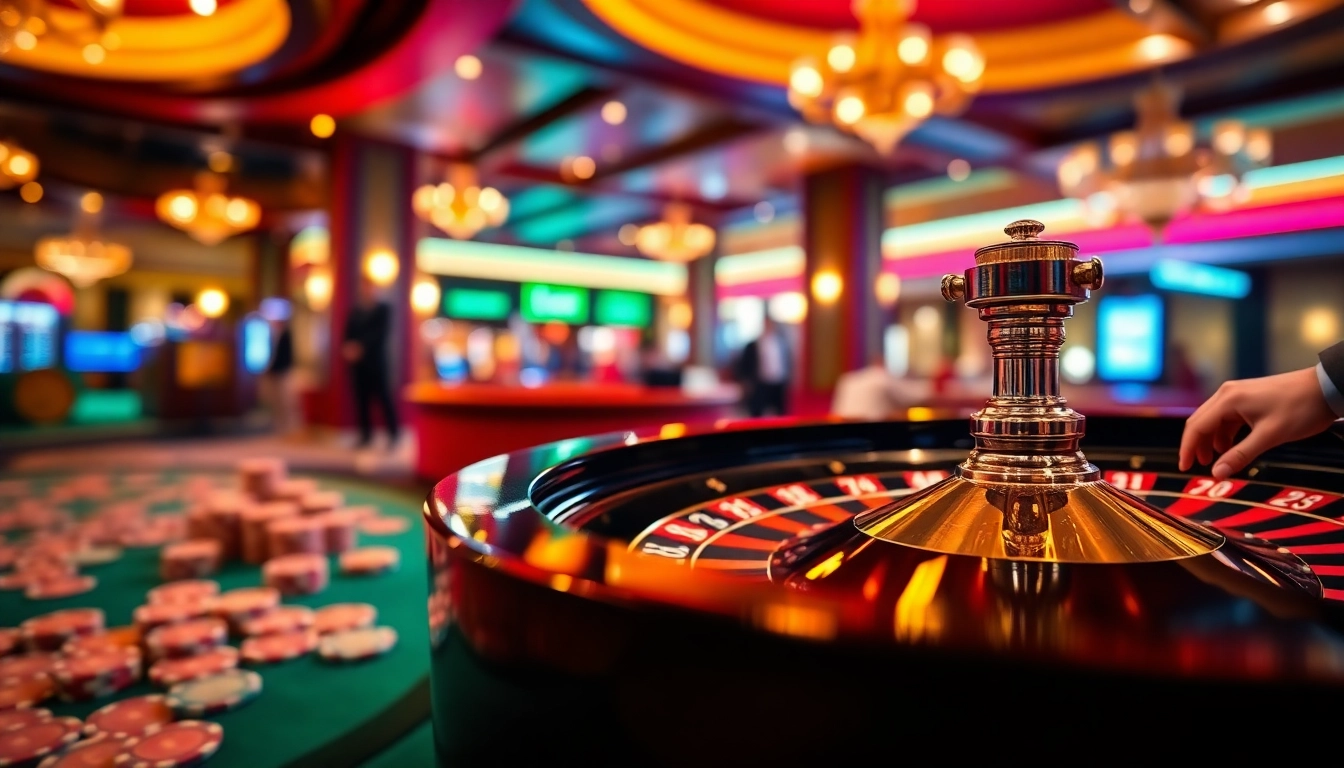 Experience the thrill of winning with Casino Bonus offers on an exciting roulette table.