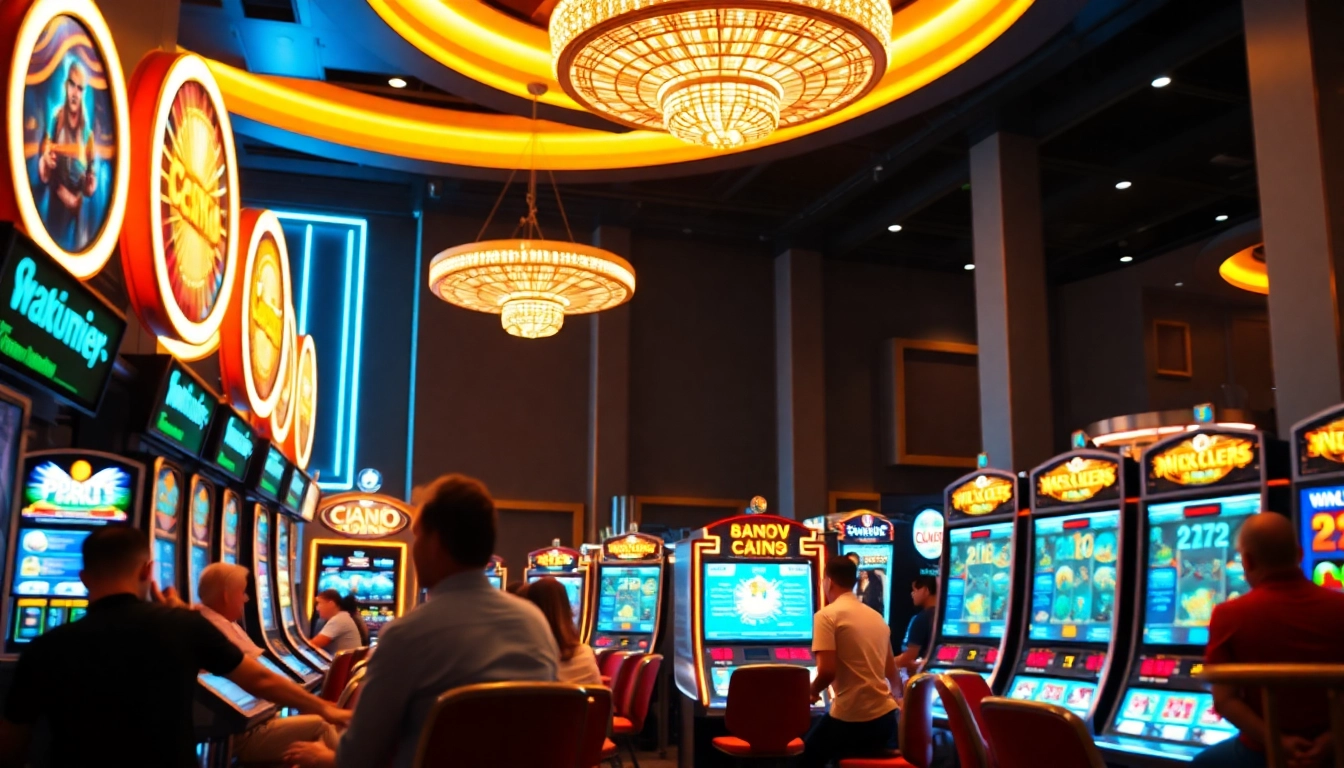 Entdecken Sie die aufregende Welt des online casino schweiz mit modernen Spielautomaten und luxuriösem Ambiente.