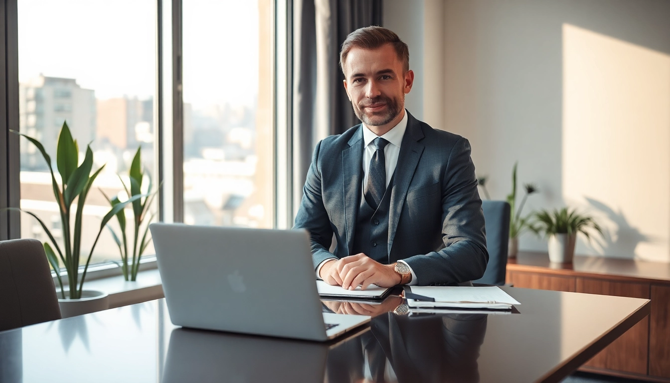 Headhunter Bochum, ein professioneller Headhunter im Büro, vermittelt Talent mit Blick auf Bochum.