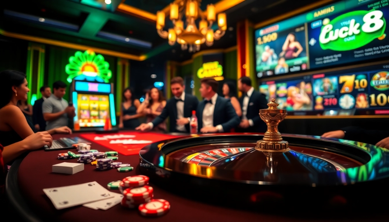 Hòa mình vào không khí casino đầy phấn khích tại https://luck8.com với bàn roulette sống động và cách chơi chuyên nghiệp.
