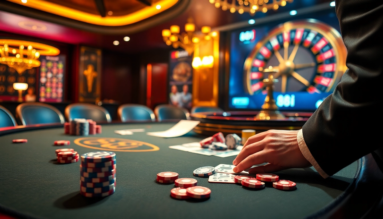 Players enjoying high-stakes games and excitement at 88i casino.