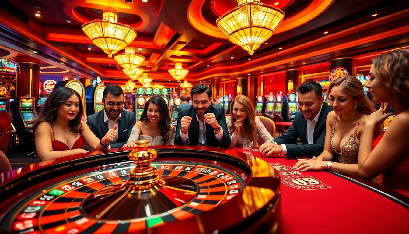 Players enjoy an exciting game with casino elements at XX88, emphasizing luxury and high-stakes gambling.