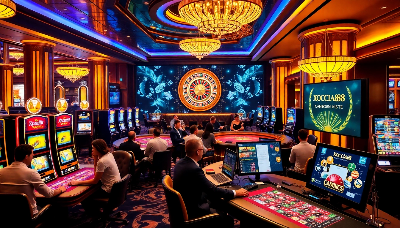Experience thrilling gameplay at xocdia88 with diverse casino games and an engaging atmosphere.
